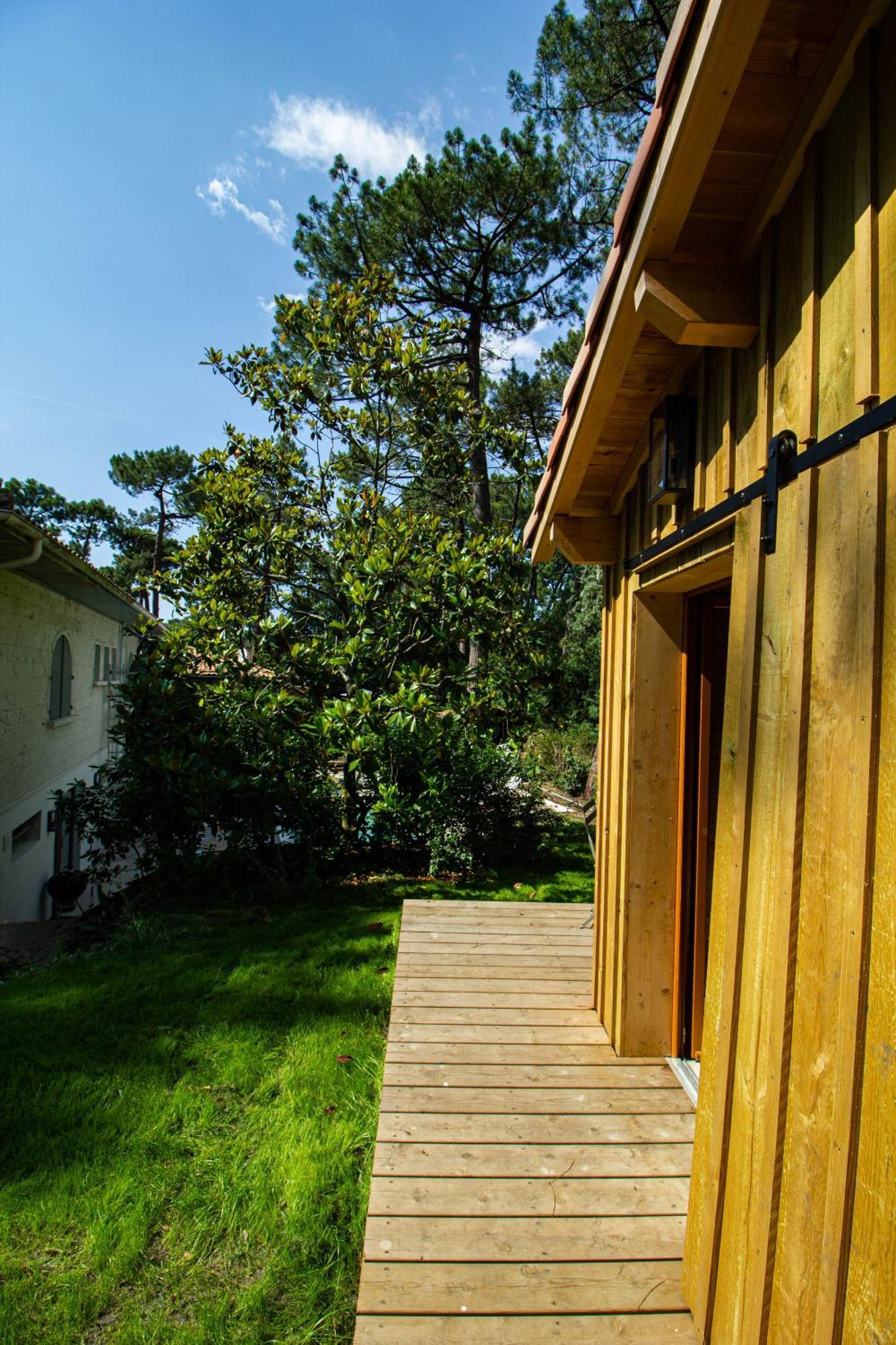 Cabane Foret Proche Plage ปีลา-ซูร์-แม ภายนอก รูปภาพ
