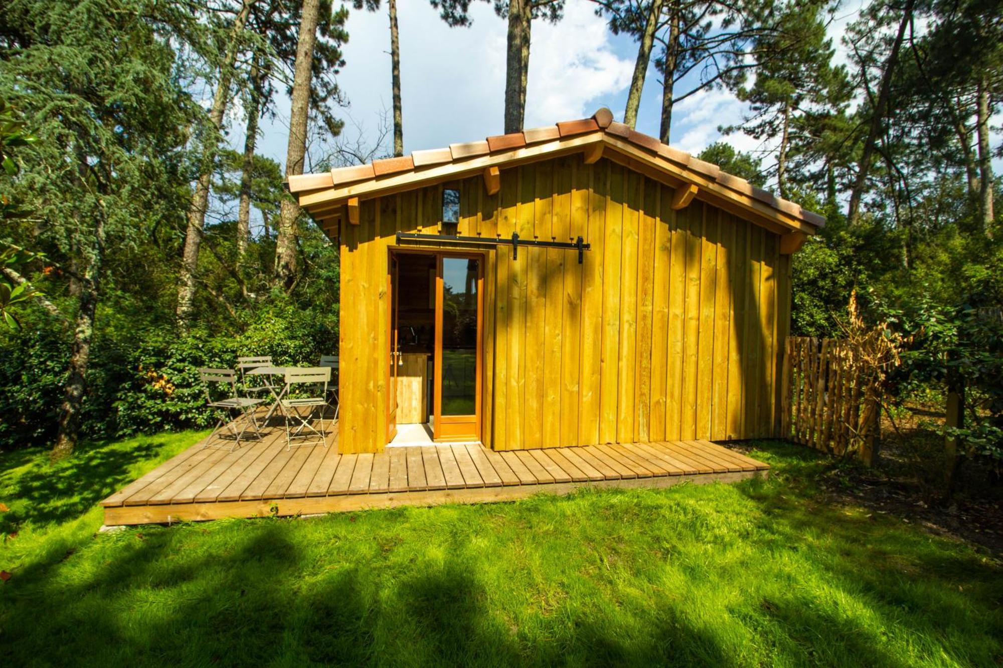 Cabane Foret Proche Plage ปีลา-ซูร์-แม ภายนอก รูปภาพ